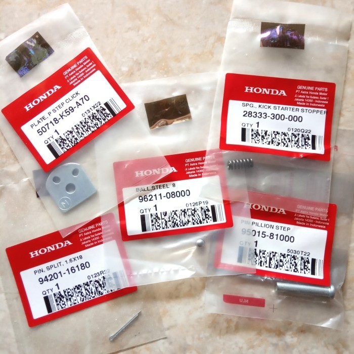 Besi Plat Footstep Step Belakang Scoopy 2021 2022 2023 Beat Set