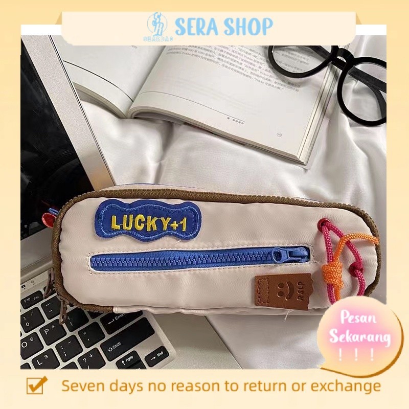 

tempat alat tulis wadah alat tulis kotak pensil cewek pencil case korea ♧Sera Xiaohongshu dengan paragraf yang sama Ruosu produk bagus tempat pensil siswa Jepang memukul tempat pensil warna tas penyimpanan alat tulis dua lapis berkapasitas besar