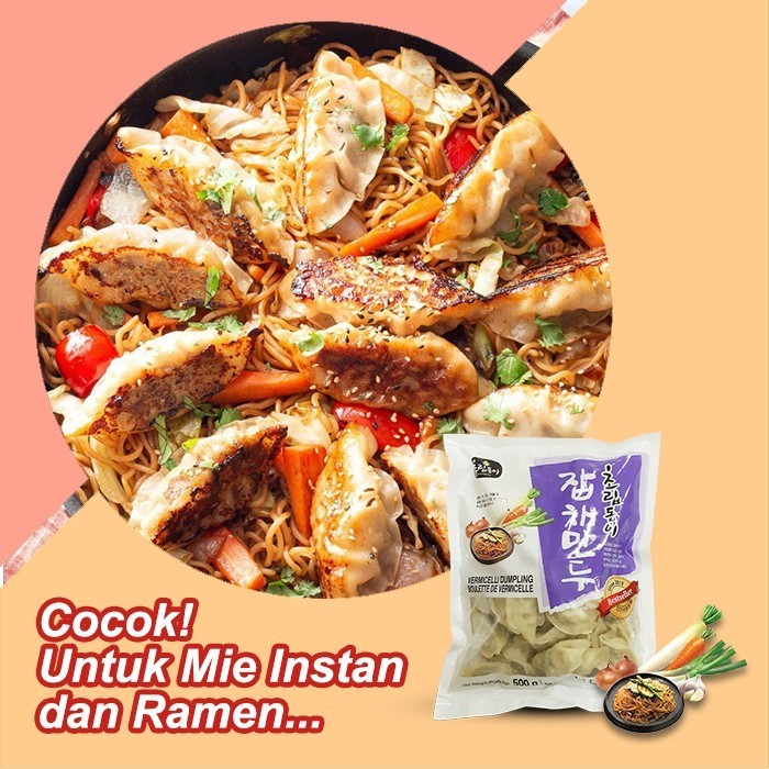 

Choripdong Dumpling / Mandu Korea dengan Styrofoam dan Ice Gel