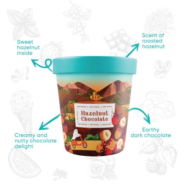 

Hazelnut Chocolate Gelato by Luceria