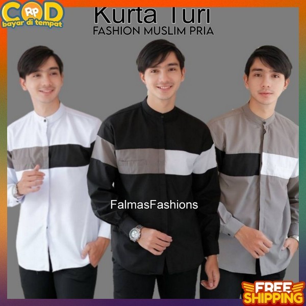 Kmja Baju Baju Pakean Moslem Pria Kdmeja Muslim Kmeja Kko Premium Cwok Keren Koko Pria Dewasa Khoko 