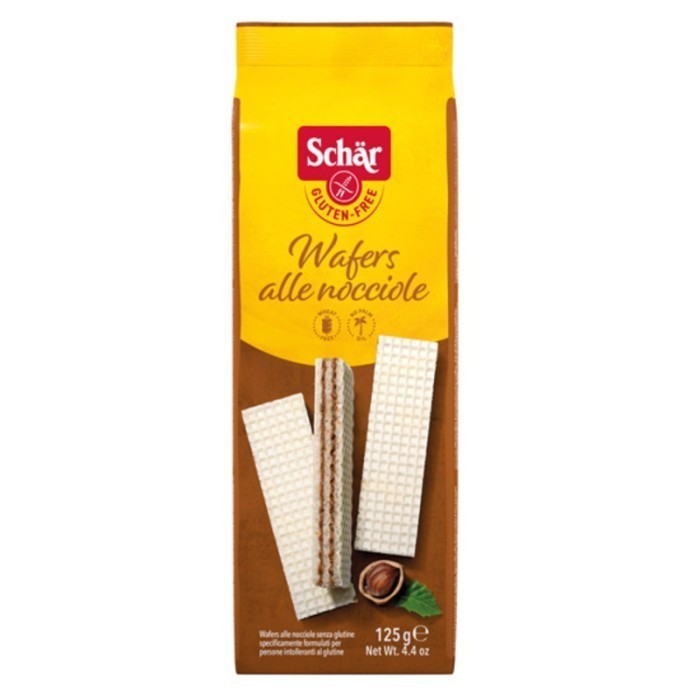 

schar gluten free wafers alle nocciole 125gr