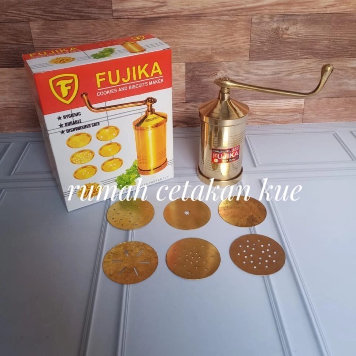 Cetakan Kue Kaktus/Cetakan Kue Akar Kelapa Tembaga Fujika