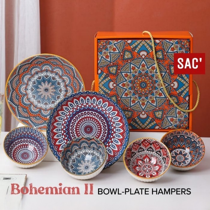 Bohemian Ii Hampers Japanase Bowl Set Mangkok Keramik Mangkuk Jepang