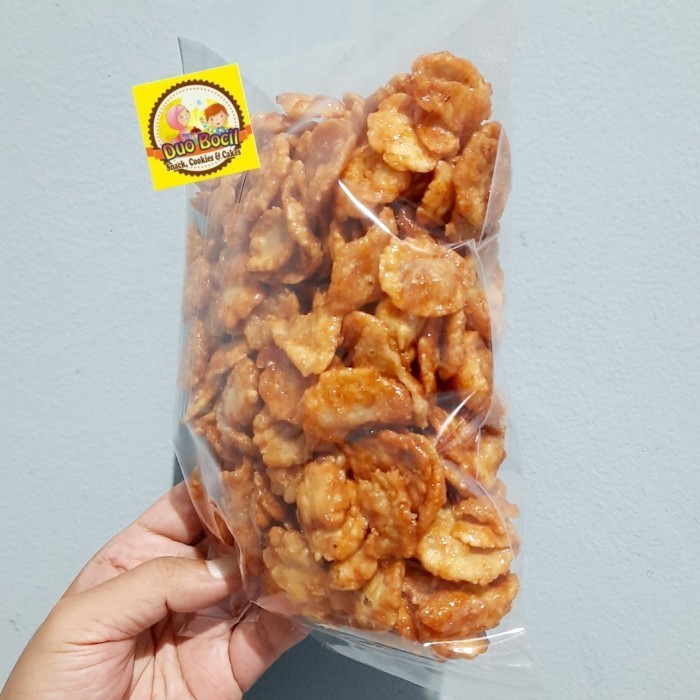 

1 Kg - Emping Pedas Manis Asli Pandeglang