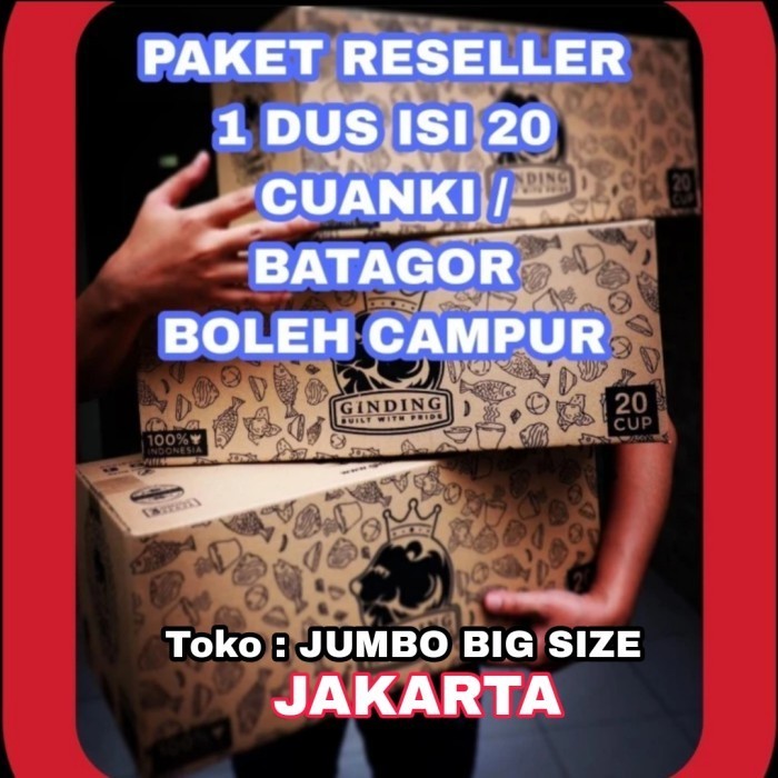 

PAKET RESELLER CUANKI GINDING & BATAGOR GINDING