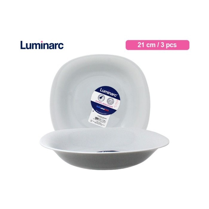 Luminarc Piring Sop Carine Granit Soup Plate / 3 Pcs