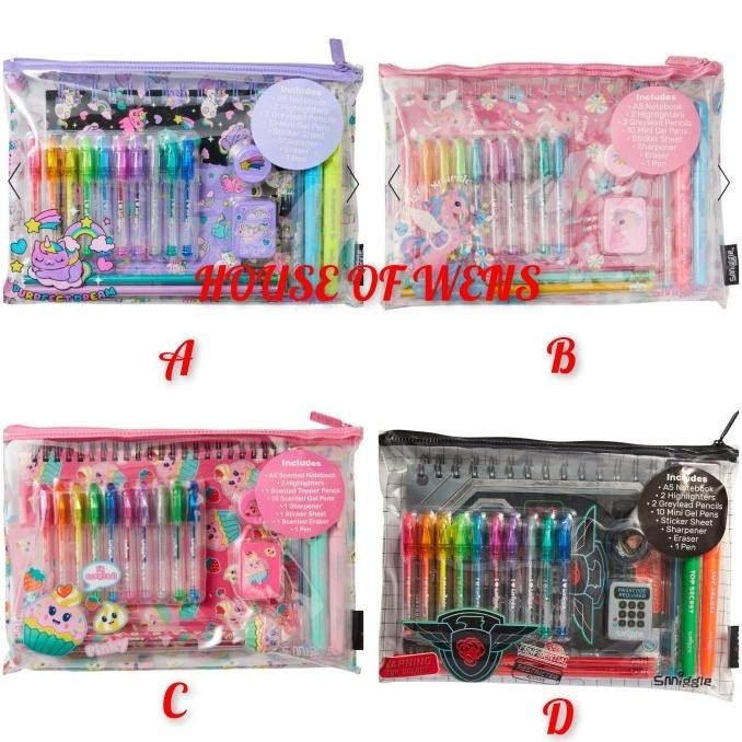 

SMIGGLE ICONS ESSENTIAL A5 STATIONERY GIFT PACK ORIGINAL
