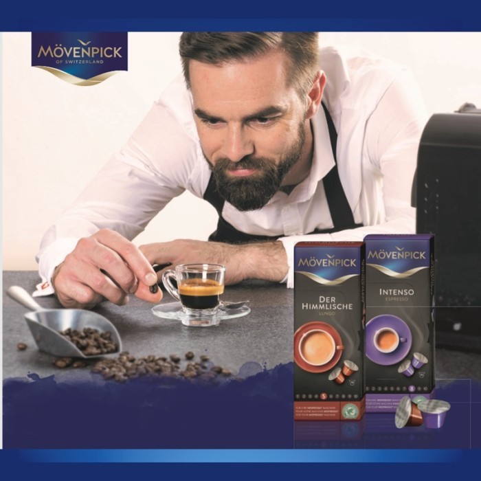 

Nespresso Coffee -Movenpick Capsules/Kopi kapsul (Compatible) 10 Cap