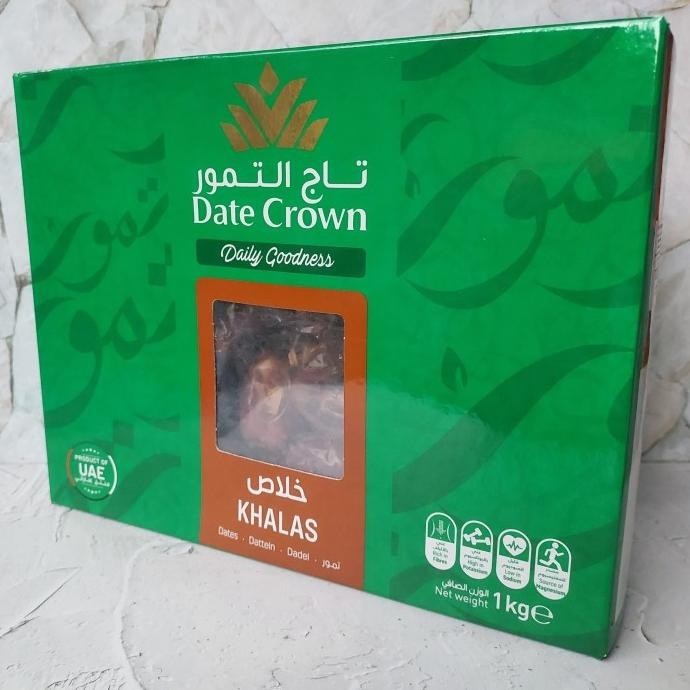 

Kurma Date Crown Khalas / Kholas Premium 1 Kg