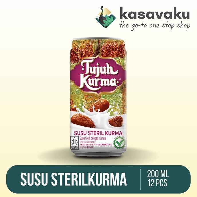 

Susu Steril Tujuh Kurma 200 Ml (1Dus Isi 12 Kaleng)