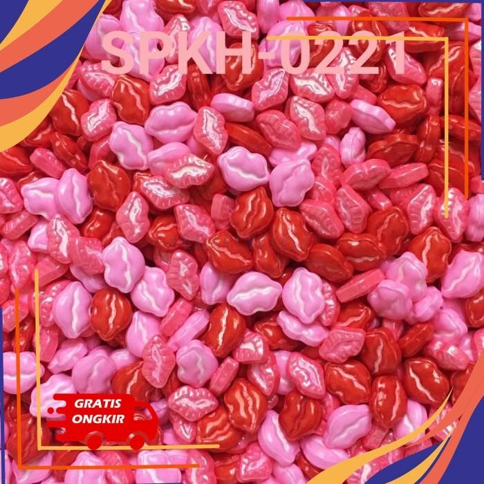 

YBB SPRINKLES SPRINGKEL 500GR BIBIR MERAH PINK LIPSTIK SPKH-0221 TERBAIK