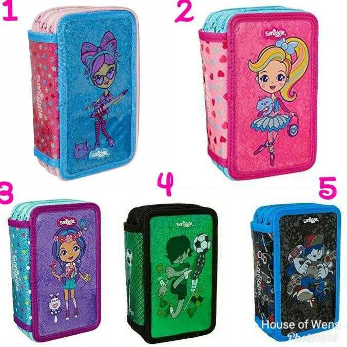 

SMIGGLE CHAOS TRIPLE CASE KIT - TEMPAT PENSIL SMIGGLE