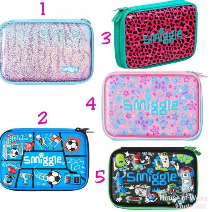 

SMIGGLE DOUBLE HARDTOP PENCIL CASE - SMIGGLE TEMPAT PENSIL