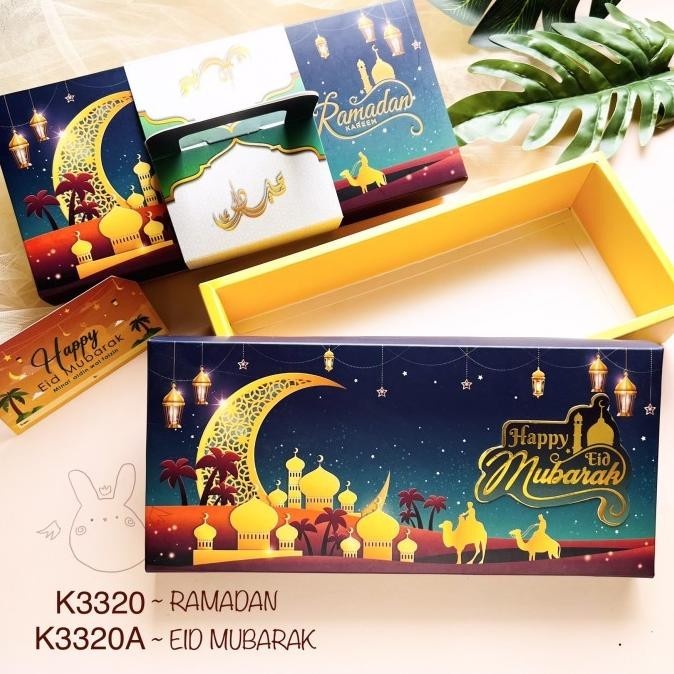 

READY SIAP KIRIM!! KOTAK LEBARAN| DUS IDUL FITRI K3320 EID BOX PREMIUM| NASTAR| COOKIES