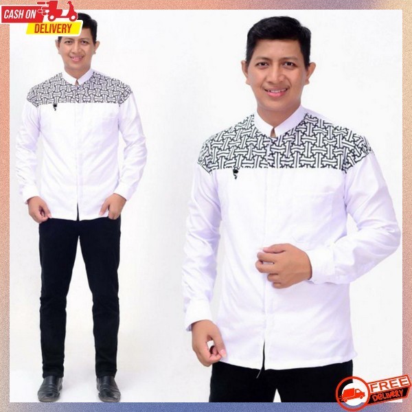 Baju Muslim Pria Dewasa Baju Koko Pria Moslem Pria Kdmeja Khoko Terbaru 2024 Baju Muslim Kmja Baju B