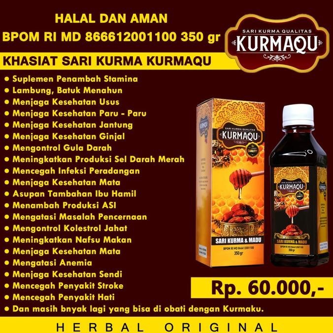 Madu Kurma Asli - Madu Kurma Ku - Madu Kurma Qu - Madu Kurmaqu Asli