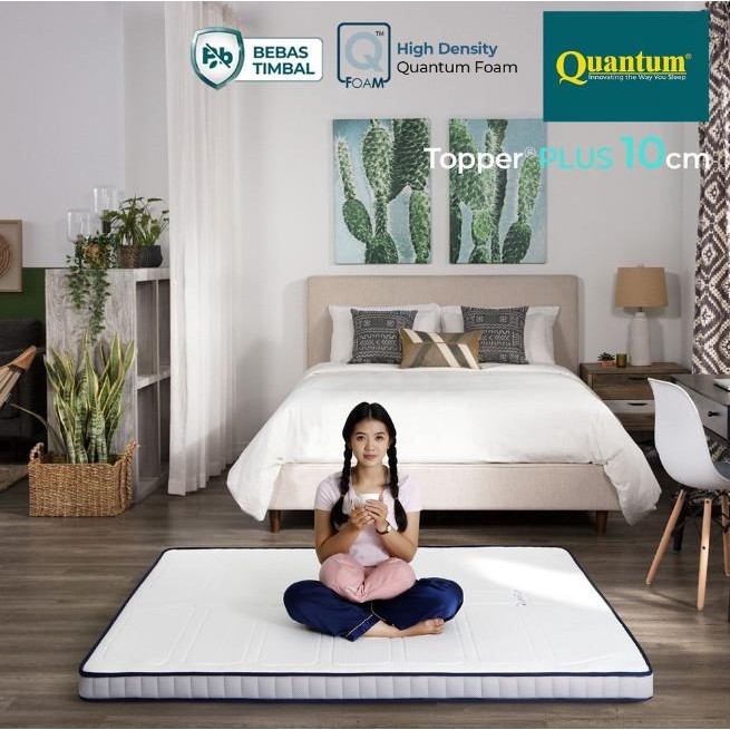 Quantum Mattress Topper Plus 180x200 cm Tebal 10 cm kasur spring bed