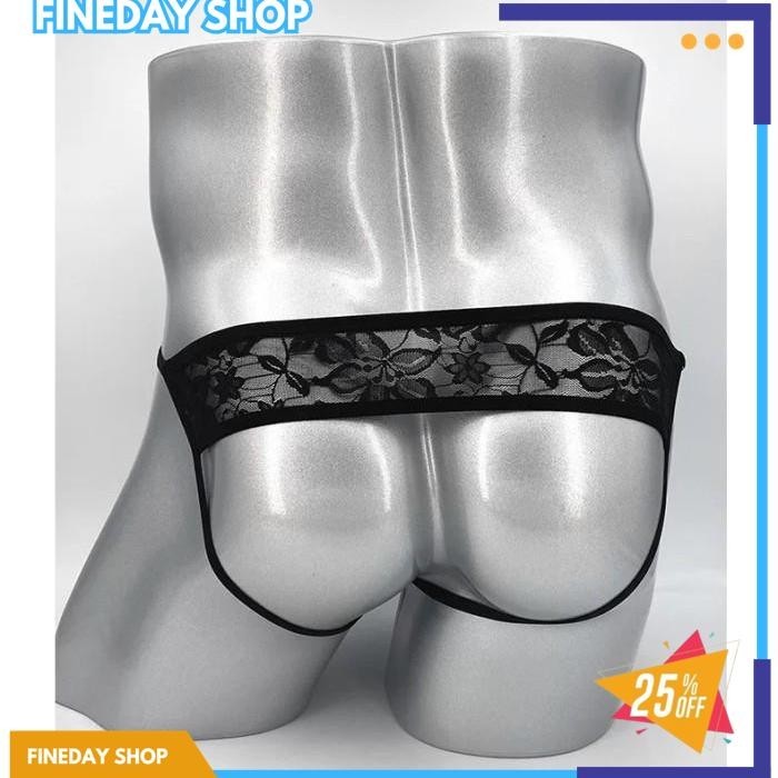 CELANA DALAM PRIA SEXY THONG TRANSPARAN OPEN WAIST G STRING CD Y059 KUALITAS PRODUK TERBAIK
