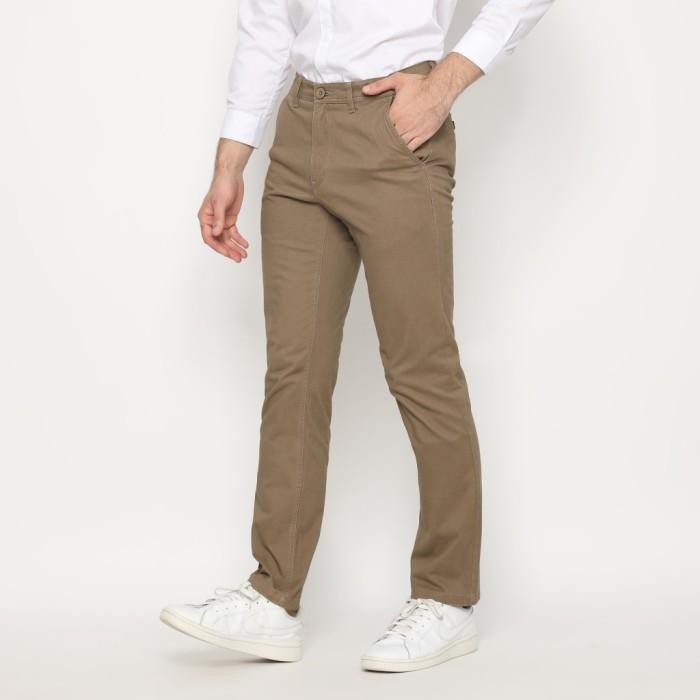 PLATINI CELANA PRIA CHINO PANJANG KHAKI 588036