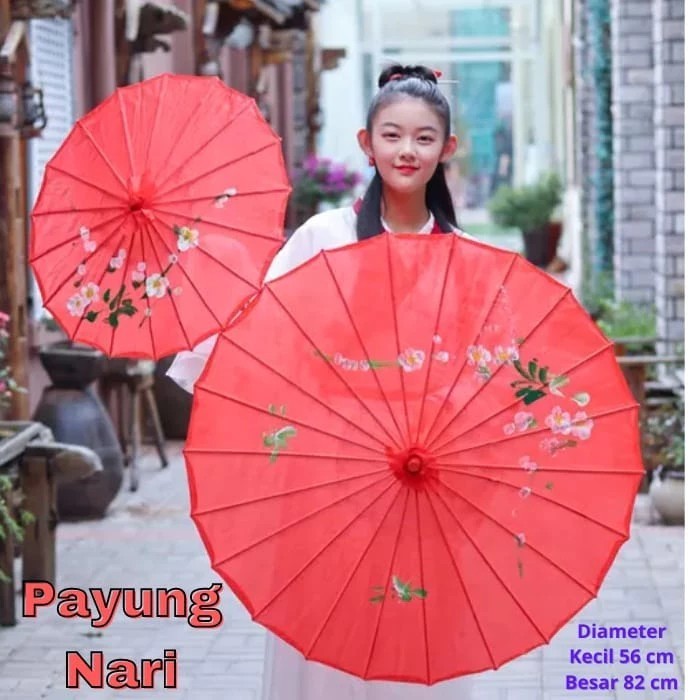 Payung Tari / Pentas / Dekorasi /Payung Chinese / Jepang / Kayu