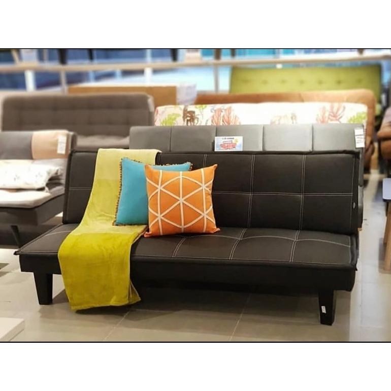 Sofabed Minimalis Berbahan Oscar Sintetis Sofabed Multifungsi Sofa bed Sandaran Bisa direbahkan Sofa