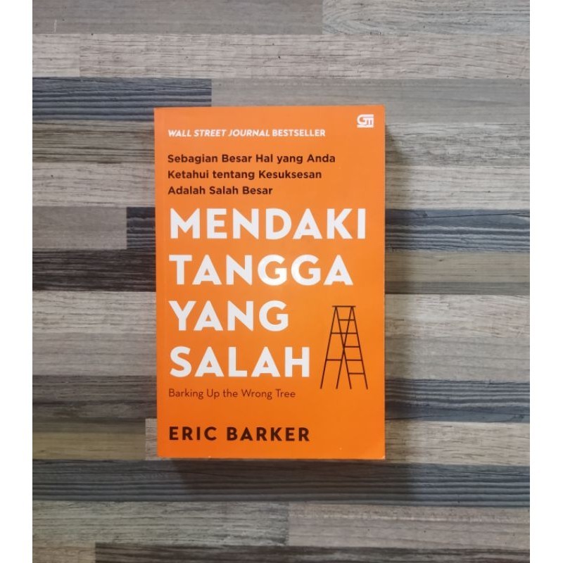 MENDAKI TANGGA YANG SALAH