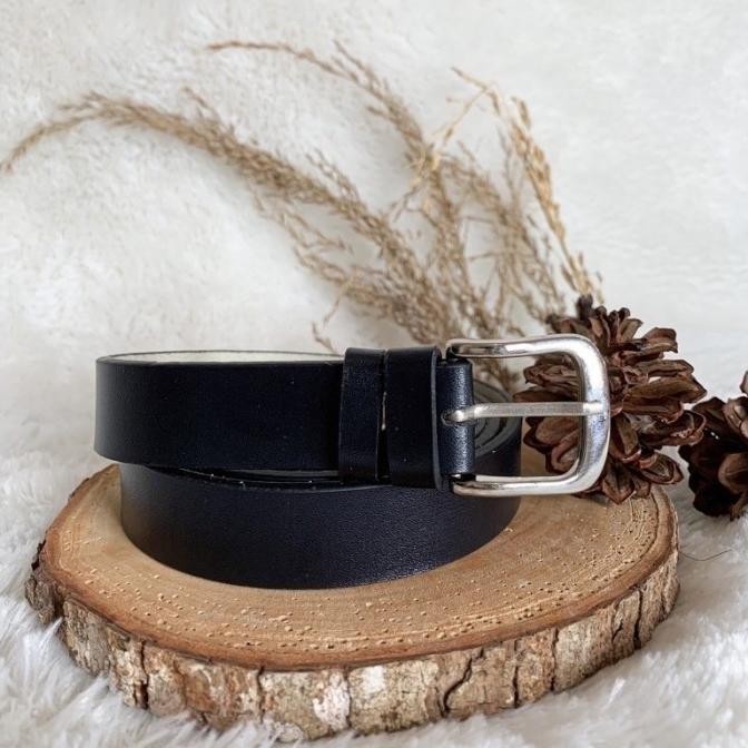 Gesper Kalep Hitam Pria Dan Wanita Kepala Jarum