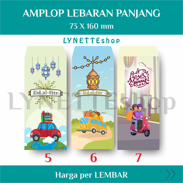 

Limited Amplop/Angpao Lebaran Idul Fitri Panjang - 6 - MB VAN L Baru!