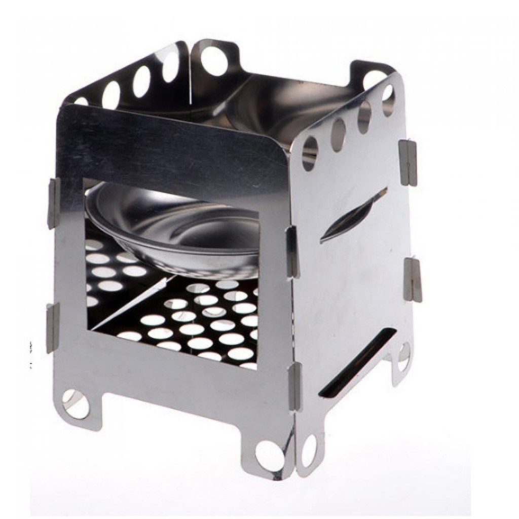 Wadah Masak Kompor Camping Stove Stainless Steel HWL-02 Kompor Camping Portable Full Set Coocking Pa