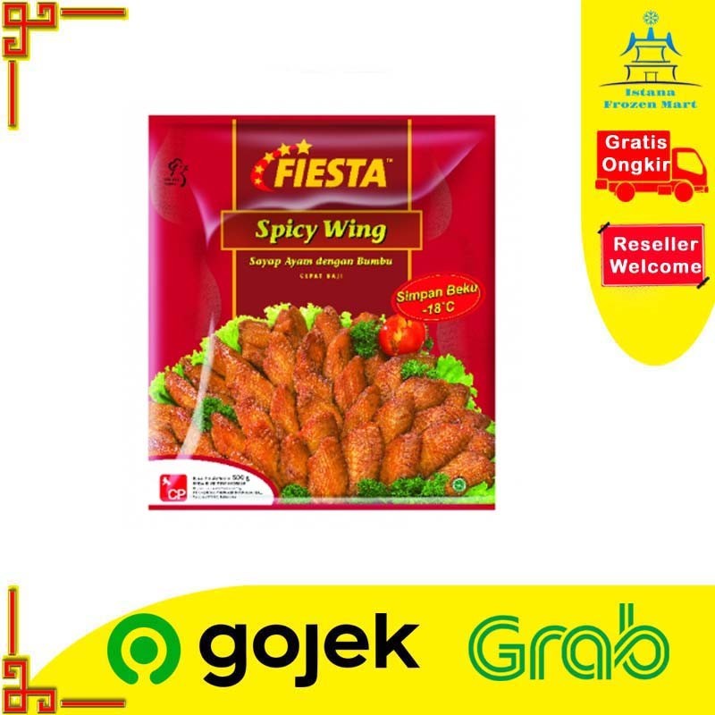 

Spicy Wing FIESTA Sayap Ayam Berbumbu 500 GR