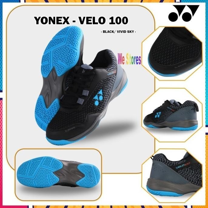 YONEX VELO 100 JUNIOR - SEPATU BADMINTON ANAK (ORIGINAL) TANIARARA21