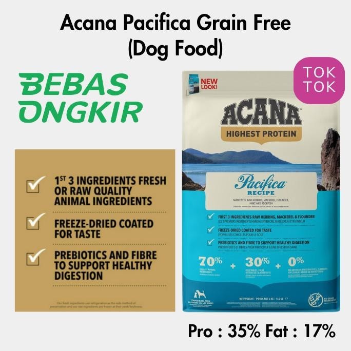 ACANA PACIFICA GRAIN FREE (DOG FOOD) VINACANTIK28