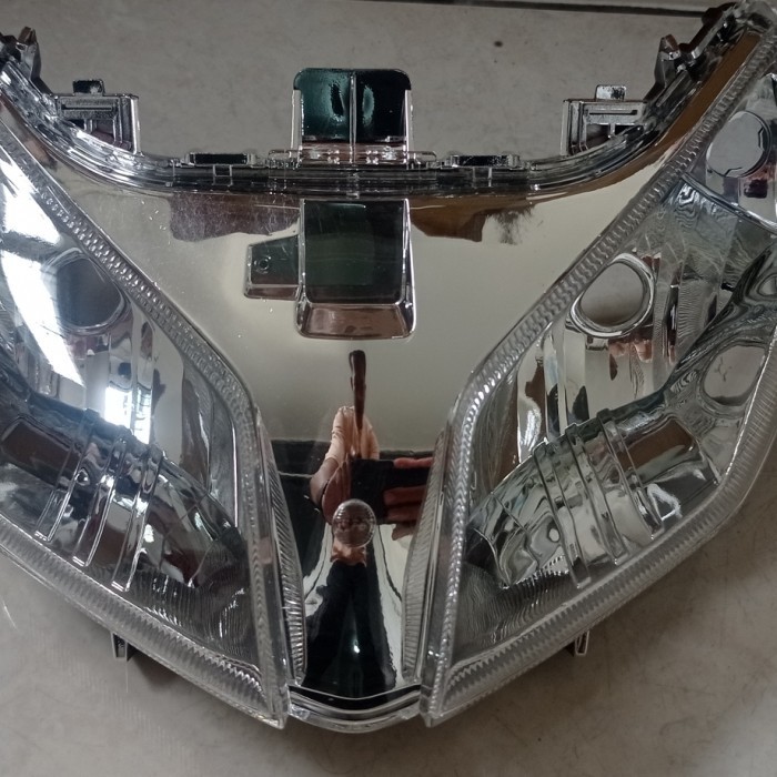 Baru REFLECTOR LAMPU DEPAN VARIO TECHNO 110 KARBU / LAMPU DEPAN VARIO TECNO