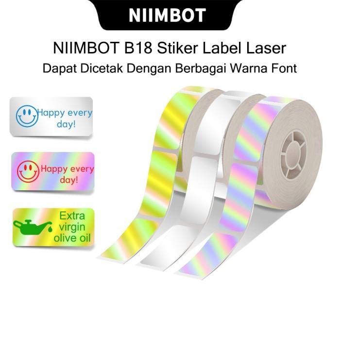 

Niimbot B18 Label Laser Dapat Dicetak Dengan Berbagai Warna Font