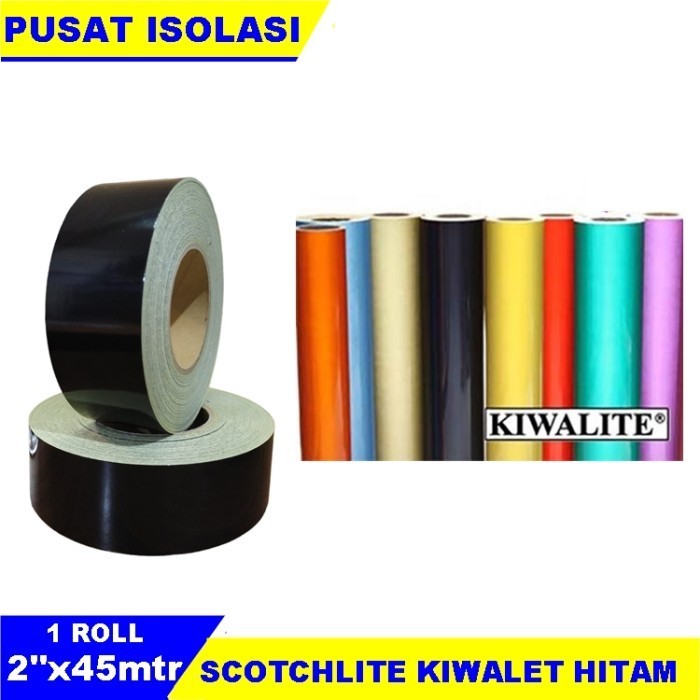 

Kiwalet Hitam Sticker Kiwalet Hitam Uk 2 Inchi x 45 meter