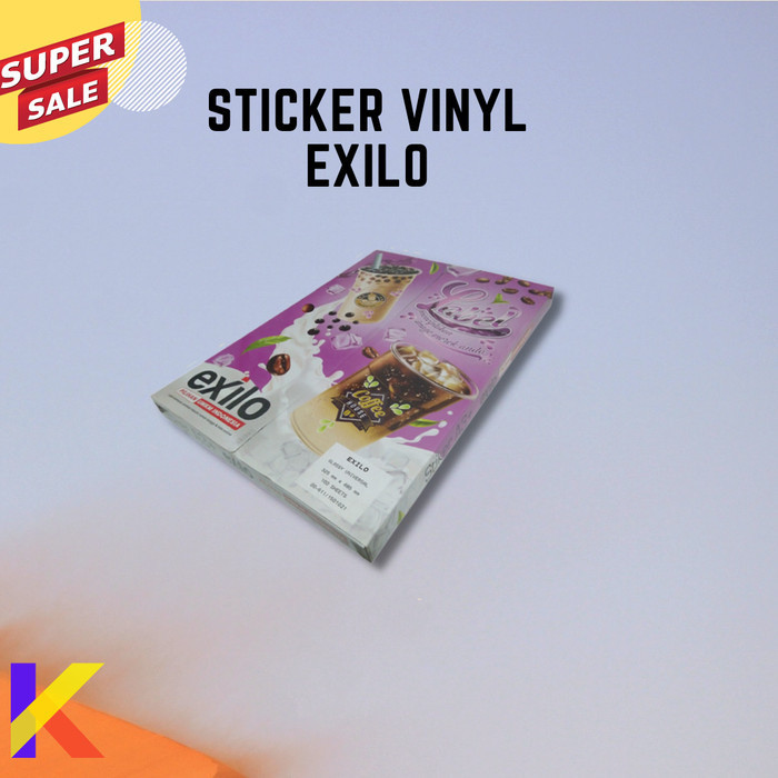 

NEW EXILO Sticker Vinyl Laser A3+ [ GROSIR ]