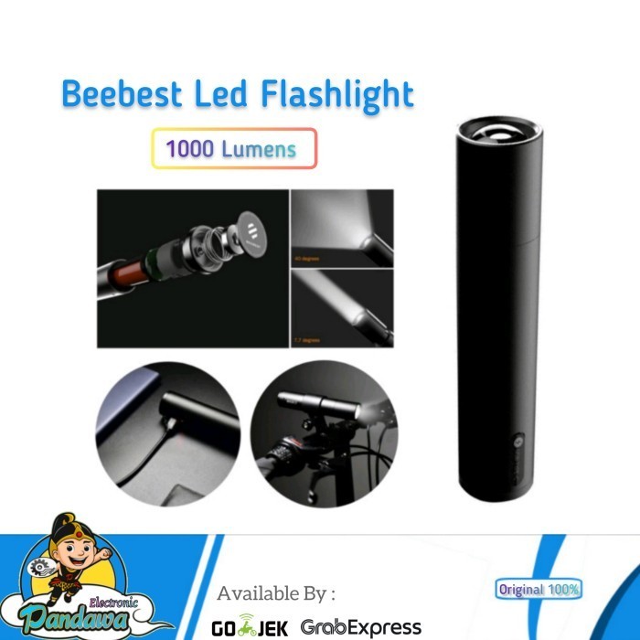 Beebest Flashlight LED 1000 Lumens FZ101 Senter Speda Multifungsi