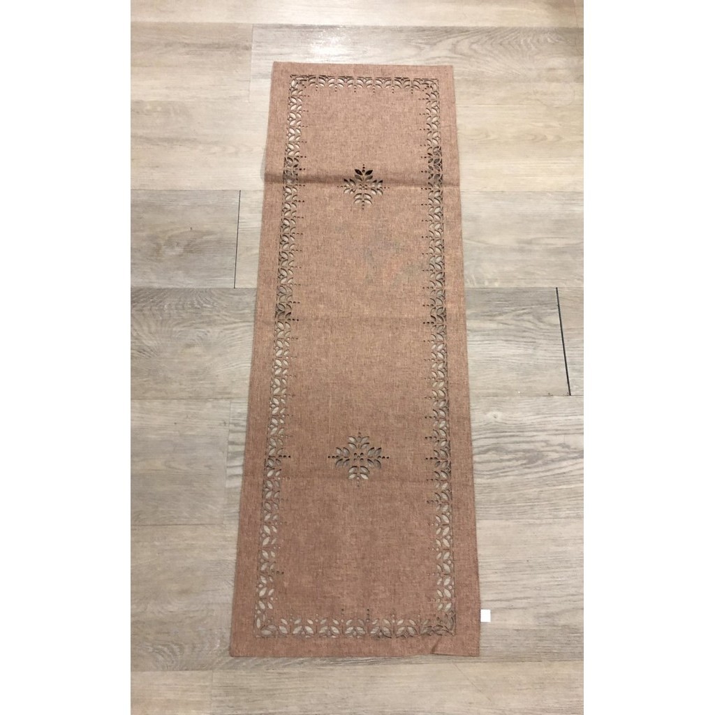 TAPLAK MEJA TAMU KAIN 33X100CM POLOS