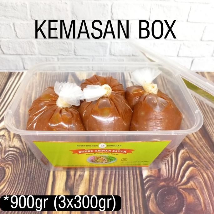 

Bumbu Asinan Sayur Betawi Kong Haji Box 900 gr Enak dan Mudah Dibuat HAM