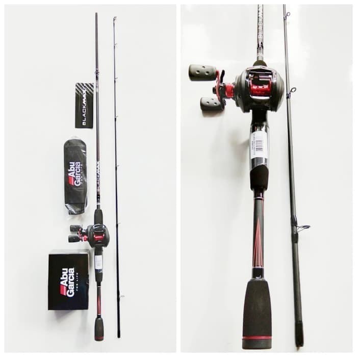 PAKETAN JORAN BAIT CASTING ABU GARCIA BLACK MAX BEST SELLER