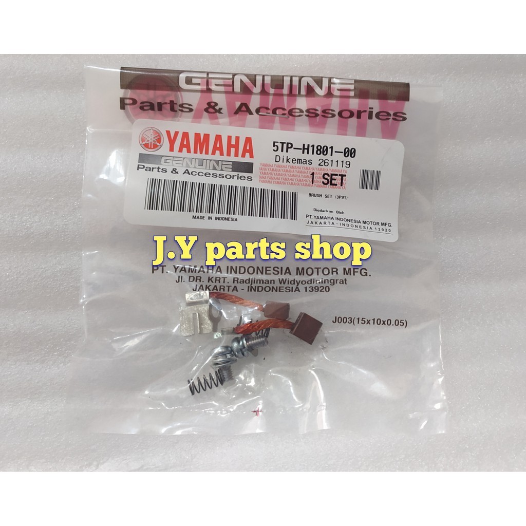 Kul Cool Carbon Brush Set Areng Arang Stater Nmax N Max R15 Old Lama V2 Xabre Ygp 5Tp-H1801-00