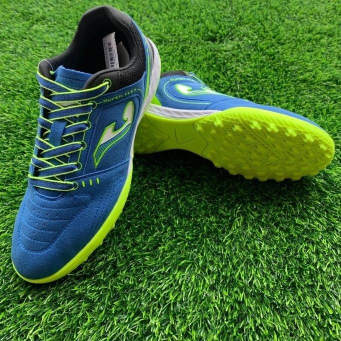 JOMA SEPATU FUTSAL TURF SUPERFLEX TF N BLUE F GREEN ORIGINAL BNIB