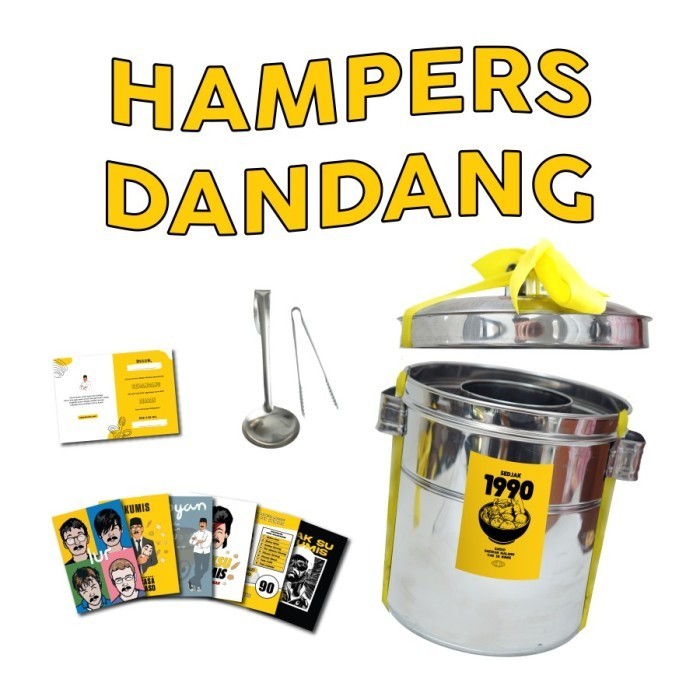 

Limited Paket Dandang Bakso Malang Cak Su Kumis Hampers Idul Fitri - 35Pcs Baru!