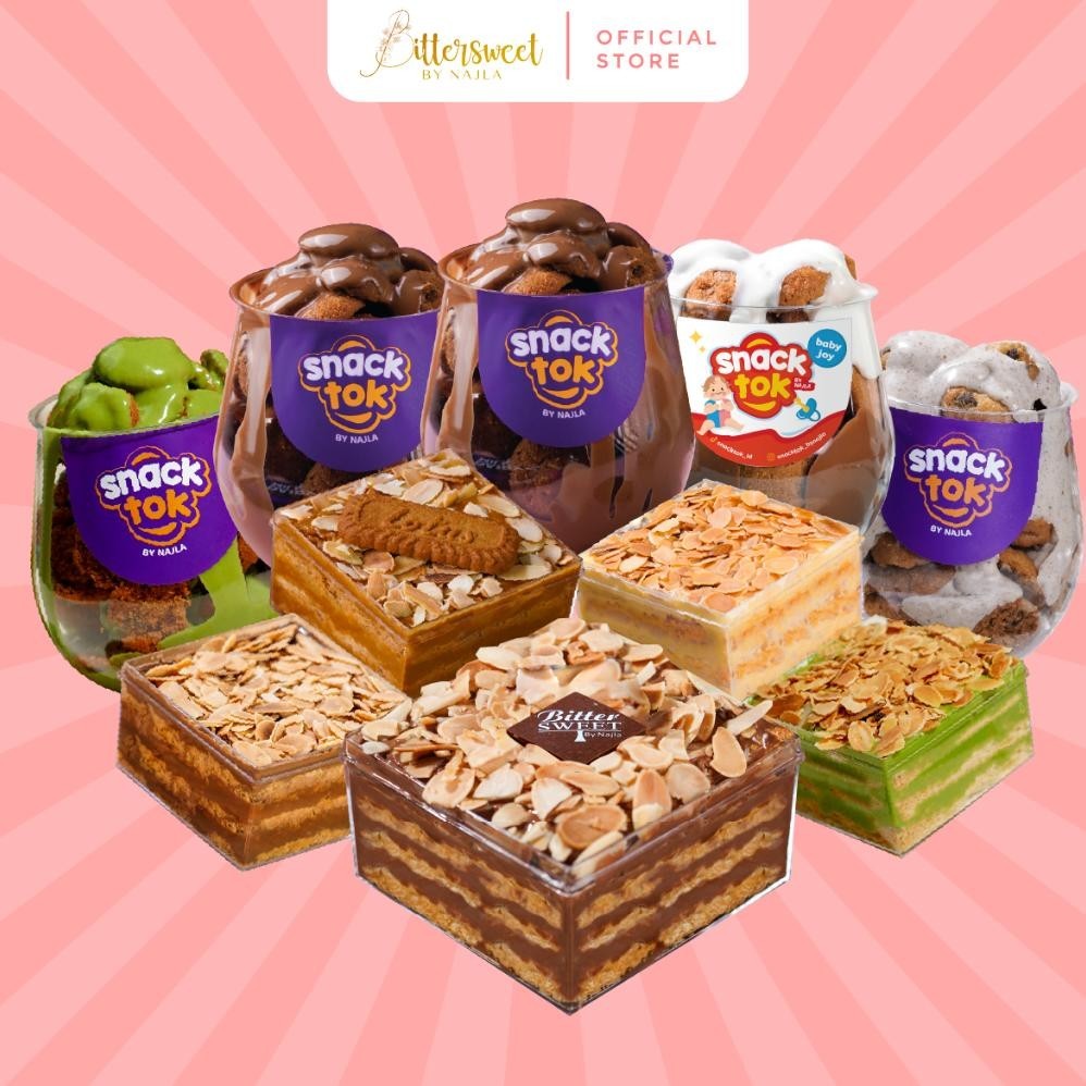 

{cookies} Bittersweet by Najla - Paket Reseller 5 Layer & 5 Snacktok Full Cookies TERLARIS