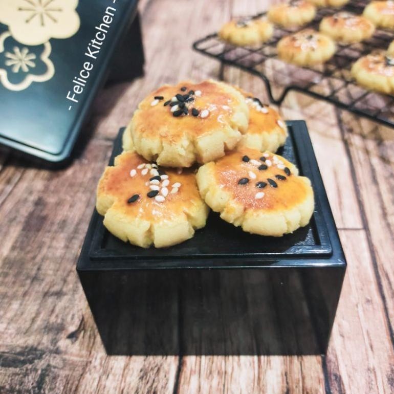 

{cookies} Chui Kao So/Cuikaoso by Felice Kitchen (Kue Wijen/Sesame Cookies) TERLARIS