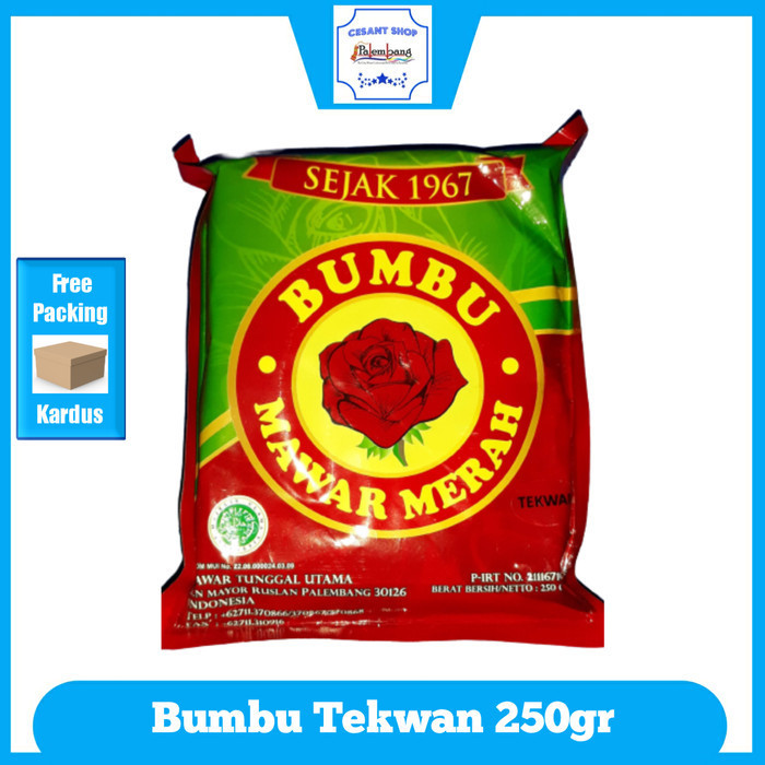 CSP [250 GR] BUMBU TEKWAN CAP MAWAR MERAH