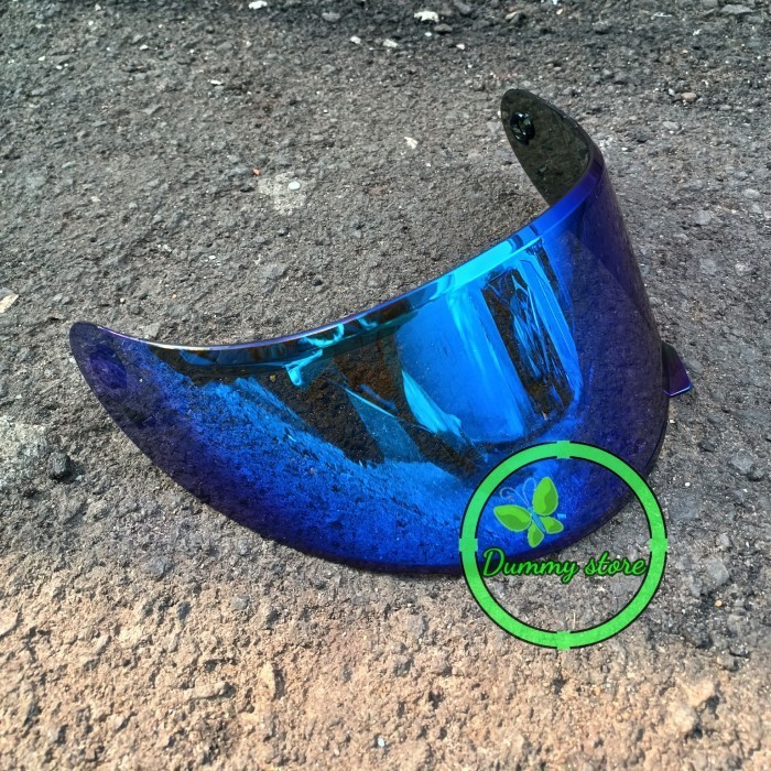 Kaca / Visor Helm KYT R10, RC7, K2R IRIDIUM BLUE