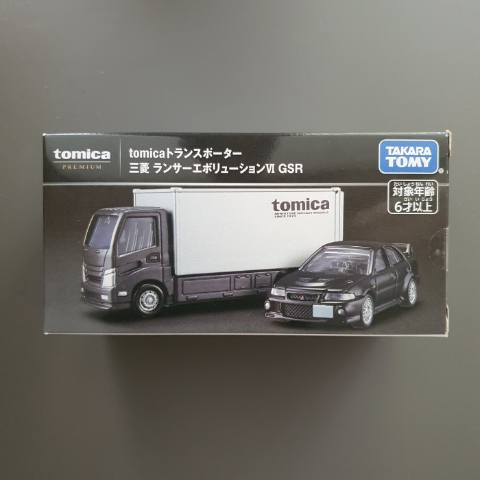 Tomica Premium Transporter Mitsubishi Lancer Evolution Evo VI GSR