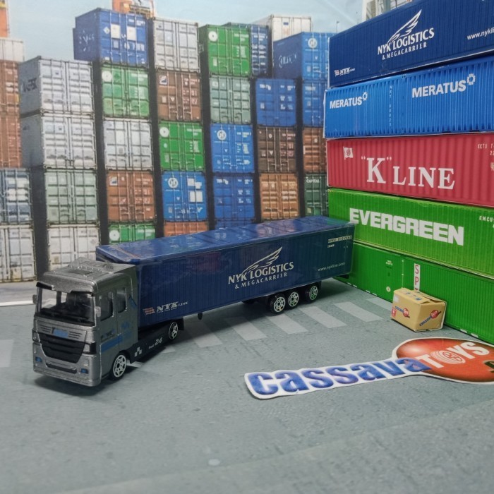 Diecast Truck Container NYK - Truk Kontainer